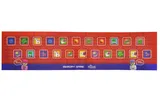 Constructor block QB300-201 "Block&Steps: Journey of the Princess" + walker and memory game 3 in 1, 139 children. qbee