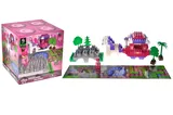 Constructor block QB300-201 "Block&Steps: Journey of the Princess" + walker and memory game 3 in 1, 139 children. qbee