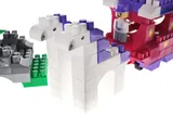 Constructor block QB300-201 "Block&Steps: Journey of the Princess" + walker and memory game 3 in 1, 139 children. qbee