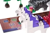Constructor block QB300-201 "Block&Steps: Journey of the Princess" + walker and memory game 3 in 1, 139 children. qbee