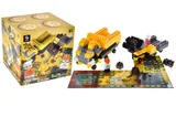 Constructor block QB300-204 "Block&Steps: Megabuilder" + walker and memory game 3 in 1, 125 children. qbee