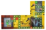 Constructor block QB300-204 "Block&Steps: Megabuilder" + walker and memory game 3 in 1, 125 children. qbee