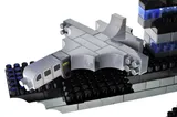 Constructor block QB300-205 "Block&Steps: Sea Mission" + walker and memory game 3 in 1, 124 children. qbee