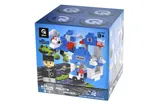 Constructor block QB300-002 "Block&Steps: Police patrol" + walker and memory game 3 in 1, 94 kids. qbee