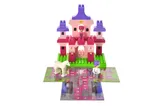 Constructor block QB300-004 "Block&Steps: Castle of the Princess" + walker and memory game 3 in 1, 74 children. qbee
