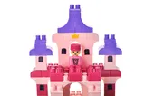 Constructor block QB300-004 "Block&Steps: Castle of the Princess" + walker and memory game 3 in 1, 74 children. qbee