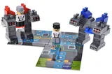 Constructor block QB300-102 "Block&Steps: Battles of Robots" + walker and memory game 3 in 1, 44 children. qbee