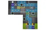 Constructor block QB300-102 "Block&Steps: Battles of Robots" + walker and memory game 3 in 1, 44 children. qbee