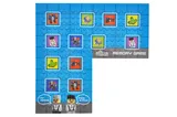 Constructor block QB300-102 "Block&Steps: Battles of Robots" + walker and memory game 3 in 1, 44 children. qbee