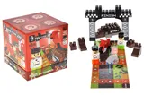 Constructor block QB300-103 "Block&Steps: Mototrek" + walker and memory game 3 in 1, 40 children. qbee