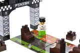 Constructor block QB300-103 "Block&Steps: Mototrek" + walker and memory game 3 in 1, 40 children. qbee