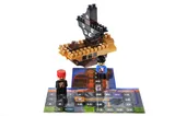 Constructor block QB300-104 "Block&Steps: Pirate ship" + walker and memory game 3 in 1, 41 children. qbee