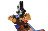 Constructor block QB300-104 "Block&Steps: Pirate ship" + walker and memory game 3 in 1, 41 children. qbee