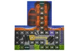 Constructor block QB300-104 "Block&Steps: Pirate ship" + walker and memory game 3 in 1, 41 children. qbee