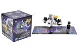 Constructor block QB300-105 "Block&Steps: Starship" + walker and memory game 3 in 1, 40 children. qbee