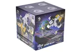 Constructor block QB300-105 "Block&Steps: Starship" + walker and memory game 3 in 1, 40 children. qbee