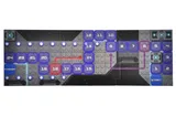 Constructor block QB300-105 "Block&Steps: Starship" + walker and memory game 3 in 1, 40 children. qbee