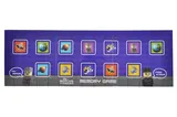 Constructor block QB300-105 "Block&Steps: Starship" + walker and memory game 3 in 1, 40 children. qbee