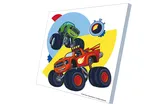 Set for painting by numbers 30x30 cm QB913-002 "Glitter: Start, attention, move!" qbee
