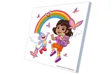 Set for painting by numbers 30x30 cm QB913-004 "Dora: Join the adventure!" qbee