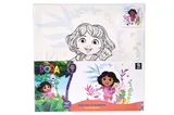 Set for painting by numbers 30x30 cm QB913-005 "Dora the Wanderer" qbee