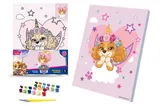 Kit for painting by numbers 30x40 cm QB914-010 "Pup Patrol: The Shiny Unicorn" qbee