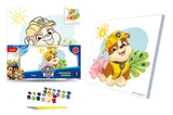 Set for painting by numbers 30x30 cm QB913-012 "Pup Patrol: Kremez" qbee
