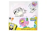 Set for painting by numbers 30x30 cm QB913-016 "SpongeBob: Catch the positive!" qbee