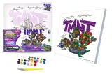 Kit for painting by numbers 30x30 cm QB913-018 "Ninja Turtles: Always Ready" qbee