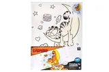 Kit for painting by numbers 30x40 cm QB914-004 "Sweet dreams of Garfield" qbee