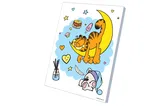 Kit for painting by numbers 30x40 cm QB914-004 "Sweet dreams of Garfield" qbee
