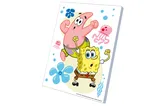 Set for painting by numbers 30x40 cm QB914-012 "SpongeBob: Time to dance!" qbee