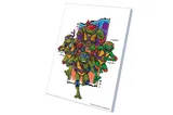 Kit for painting by numbers 30x40 cm QB914-006 "Ninja Turtles: Team of Heroes" qbee