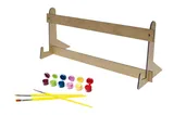 Kit for painting by numbers 25x25 cm QB900-074 "Cat hugs" with a wooden stand qbee