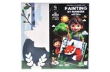 Set for painting by numbers 25x25 cm QB900-079 "Sweet Dream" with a wooden stand qbee