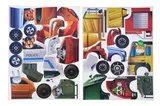 Magnetic game "Transport" RK2170-03 s.18*5*22.5 cm qbee