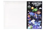 Kit for painting by numbers 30x40 cm QB900-081 "Polar bear" with a wooden stand qbee