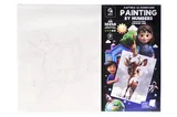 Kit for painting by numbers 30x40 cm QB900-082 "Surprised Deer" with a wooden stand qbee