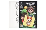 Set for painting by numbers 25x25 cm QB900-007 "Duck" with a wooden stand qbee