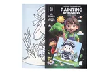 Set for painting by numbers 25x25 cm QB900-010 "Sailor Bunny" with a wooden stand qbee