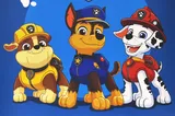 Paper package M QB004-101 "Puppy Patrol: Boys Team" r.27x33x11 cm qbee