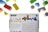Educational wooden game QB700-008 "Building blocks" 14 det. qbee
