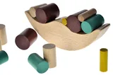 Educational wooden game QB800-002 "Moon" balancer 16 det. qbee
