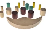 Educational wooden game QB800-002 "Moon" balancer 16 det. qbee