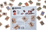 Educational wooden game QB700-007 "Children's Mahjong" 49 det. qbee