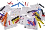 Educational wooden game QB700-003 "Sticks for numbers" NUSH 56 det. qbee