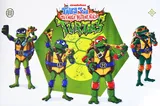 Polyethylene bag (XL) QB005-306 "Ninja Turtles" r.75x55 cm qbee