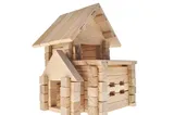 Constructor wooden QB700-004 "House with a garage" 75 det. Qbee
