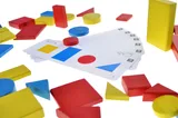 Educational wooden game QB700-006 "Logical blocks of Dienes" NUSH 48 det. qbee