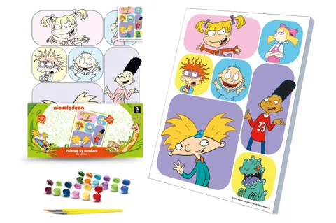 Set for painting by numbers 30x40 cm QB914-007 "Nick Collection" qbee